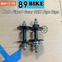 Bộ Hub Xe Đạp Fixed Gear Bạc Đạn Siêu Trơn 32H Kèm Líp 17T