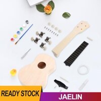 Bộ hướng dẫn sử dụng đàn Guitar nhỏ Ukulele Basswood DIY đơn giản 21 Inch dành cho người mới bắt đầu nghiệp dư [Jaelin.vn]