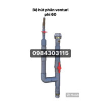 Bộ hút phân venturi Đạt Hoà phi 60-3mm