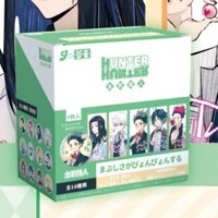 Bộ huy hiệu hộp mù Hunter x Hunter | Chân 75MM + Thẻ nhân vật | Hộp 6 gói | 18 mẫu | Kéo mù | Bộ sưu tập Anime Merch