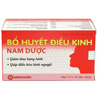 Bổ huyết điều kinh Nam Dược, bổ huyết, giúp điều hòa kinh nguyệt