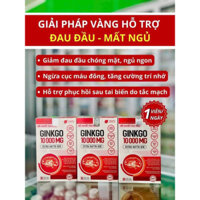 Bổ huyết ích não GINKGO 10000 MG EXTRA NATTO Q10 - Tăng cường trí nhớ, giảm đau đầu hoa mắt chóng mặt, dự phòng tai biến