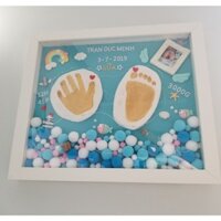 Bộ in dấu chân kỉ niệm cho bé dễ thương