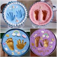 Bộ In dấu chân tay bé full phụ kiện( luôn sẵn hàng)