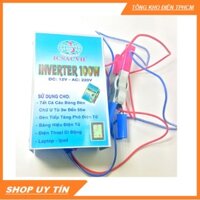 BỘ INVERTER CHUYỂN ĐỔI ĐIỆN TỪ 12V LÊN 220V CÓ SẴN Ổ CẮM (60w, 80w, 100w, 160w)