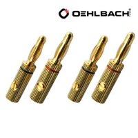 Bộ jack bắp chuối Oehlbach Banana B3