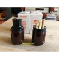 Bộ jack nguồn audio tiêu chuẩn mỹ P079- C079 japan