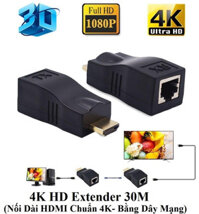 Bộ Jack nối HDMI qua cáp mạng 30m