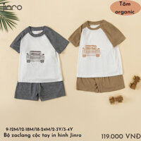 Bộ Jinro chất petit cho bé trai bé gái mềm mát, giá Rẻ