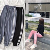 Bộ Jogger Line Phối Áo Thun Tay Lỡ I Hate Unisex S5