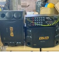 Bộ karaoke gồm amply 12 sò AC sò to bluetooth và đôi loa 850 bass 25 từ kép và tép từ kép