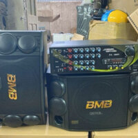 Bộ karaoke gồm amply 12 sò bluetooth và đôi loa 850 bass25 từ kép