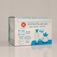 Bộ KatchUp Flashcard 3000 từ tiếng Anh B (1500 từ) -High Quality - Trắng (04BT