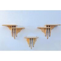 Bộ kệ bàn thờ sọc treo tường gỗ thông - bàn thờ công giáo , trang trí bàn thờ