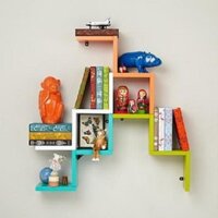 Bộ kệ chữ V nhiều màu hàng cao cấp NHÀ THOÁNG 💝FREESHIP💝 Kệ trang trí kệ treo tường decor kệ lắp ghép