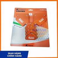 Bộ ke góc nam châm vĩnh cửu đa góc, nhiều kích cỡ hãng Kapusi Japan hợp kim siêu bền cứng