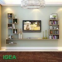 Bộ Kệ Treo Tường TiVi Loa Đài GP27