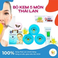 Bộ kem 5 món Thái Lan (Combo Nám/Mụn/Trắng da/Tàn nhang)