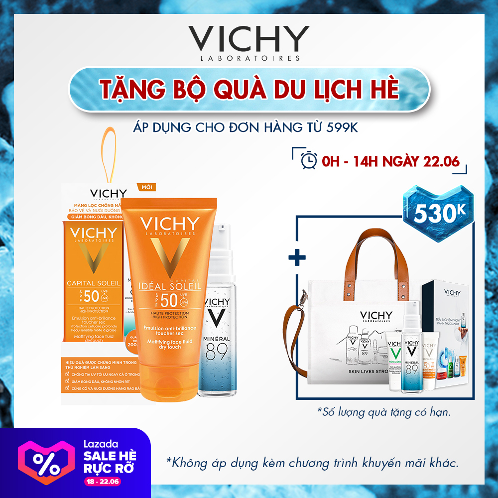 Bộ kem chống nắng toàn thân Vichy Capital Soleil SPF 50+