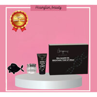 Bộ Kem DNA Cá Hồi Múi Xù dưỡng trắng da, kem dưỡng sữa rửa mặt serum Gogerous size lớn