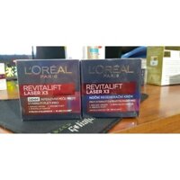 Bộ Kem dưỡng da Loreal paris Revitalift Laser x3( Xách tay chính hãng)