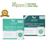 Bộ Kem Dưỡng Trắng Chuyên Sâu Ngày Và Đêm - Kem Nhung Siêu Dưỡng Trắng Super Silky White Cream 10ML - NEDEVI Chính Hãng