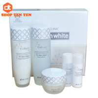 Bộ Kem Dưỡng Trắng Da Collagen White 3W Clinic Hàn Quốc