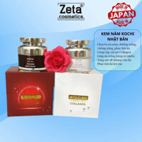 Bộ kem nám KOCHI Nhật Bản gồm 2 loại Kem ngày và Kem đêm - Giúp giảm nám, dưỡng trắng da