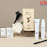 Bộ kem nhuộm tóc màu đen Meilandi Số 3 bóng mượt an toàn da đầu Hộp 100ml*2