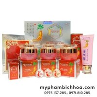 BỘ KEM TRỊ NÁM RED GINSENG SẠCH NÁM TRẮNG DA HÀN QUỐC 4IN1