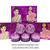 BỘ KEM TRỊ NÁM TS THEFACESHOP TÍM 2IN1