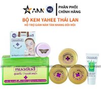 Bộ Kem Yanhee Thái Lan Xanh Lá 5 Món Chính Hãng – Hỗ Trợ Da Thâm Nám Dưỡng Sáng Da
