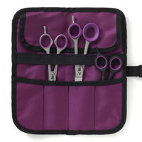 Bộ kéo cắt tỉa lông chó mèo Rose Line Scissor Kit – Purple