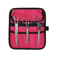 Bộ kéo cắt tỉa lông chó mèo Rose Line Scissor Kit – Pink