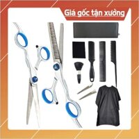 Bộ kéo cắt tóc cao cấp Nhật Bản combo 10 món [ Chính Hãng ].