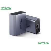 Bộ kéo dài HDMI 50m qua cáp mạng Lan Ugreen 50739 cao cấp