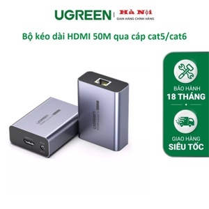 Bộ kéo dài HDMI qua mạng Lan 50M Ugreen 50739