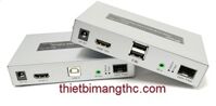 Bộ kéo dài HDMI sang quang cổng USB DTECH DT7059