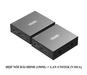 Bộ kéo dài HDMI to Lan 150m chính hãng Unitek V101A