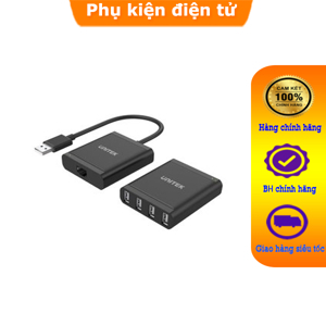 Bộ kéo dài USB 2.0 qua Lan 60M (4 Cổng USB) Unitek Y-2516
