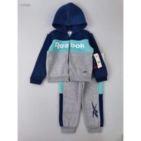 Bộ kéo khoá bé trai bé gái nỉ bông RB