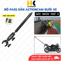 Bộ kẹp gắn ghi đông gắn gậy đuôi xe máy, xe moto Insta360 One X2 X3 X4