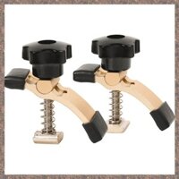 Bộ kẹp giữ Mini 2 chiếc, Kẹp định tuyến CNC để chế biến gỗ và gia công kim loại, với máy định tuyến CNC 3018