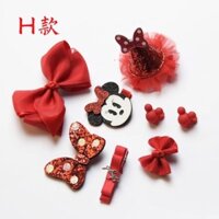 Bộ kẹp tóc công chúa elsa cho bé yêu