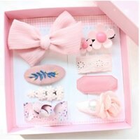 Bộ kẹp tóc trẻ em Flamingo