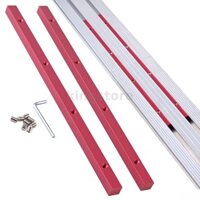 Bộ kết nối hàng rào hồ sơ hợp kim nhôm 30cm cho bộ định tuyến hàng rào bàn ray 75 loại chất lượng cao Dễ dàng cài đặt Universal Fit