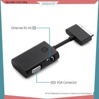 Bộ kết nối Hub Dock HP với bộ điều hợp Ethernet(LAN) và VGA giúp xuất màn hình cho laptop HP Elitebook, Probook,...