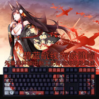 Bộ Keycap Azur Lane ( Akagi Model), chất liệu PBT