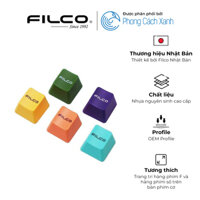 Bộ Keycap Logo Filco 5 màu - Hàng chính hãng