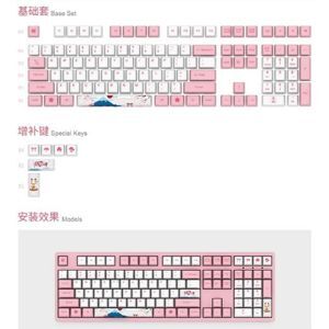 Bộ keycap phím cơ Akko World Tour Tokyo (OEM) PBT